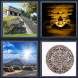 4 Fotos 1 Palabra Azteca