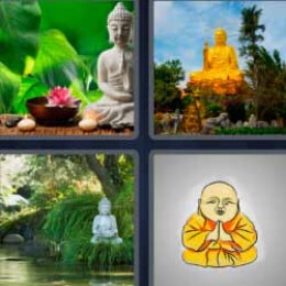 4 Fotos 1 Palabra Buda