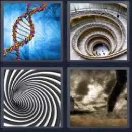 4 Fotos 1 Palabra Espiral