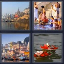 4 Fotos 1 Palabra Ganges