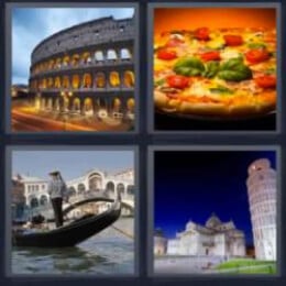 4 Fotos 1 Palabra Italia